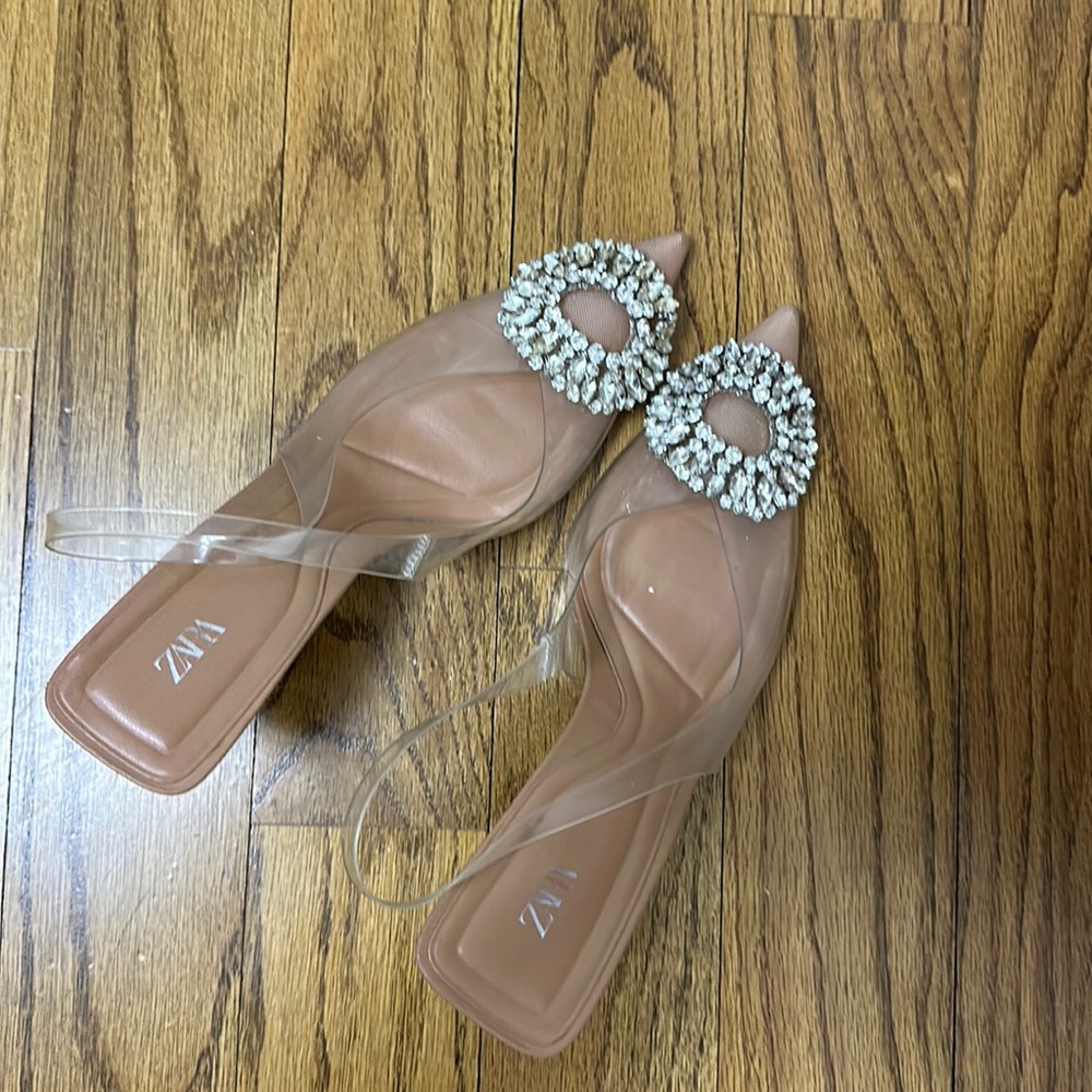 Zara Chrystal Heel